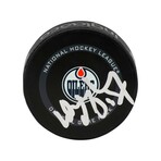Wayne Gretzky // Edmonton Oilers // Signed Official Game Hockey Puck
