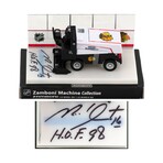 Michel Goulet // CHI Blackhawks // Signed NHL Mini Zamboni
