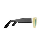 Bugatti - 48M // Men's Sunglasses // Bone - Black - White Gold