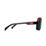 Bugatti - 06 // Men's Sunglasses // Black - Red