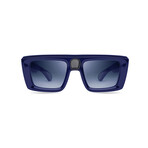 Bugatti - 02 // Men's Sunglasses // Dark Blue - Silver