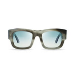 Bugatti - 48M // Men's Sunglasses // Grey Swirl - Silver