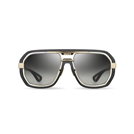 Bugatti - 08 // Men's Sunglasses // Matte Black - White Gold