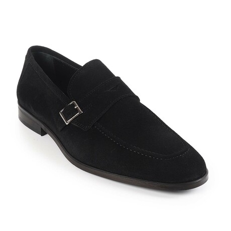 Beston Single Monk Loafers // Black (US: 7)