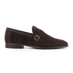 Beston Single Monk Loafers // Dark Brown (US: 7)