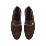 Creola Single Monk Loafers // Dark Brown (US: 7)