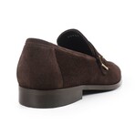 Beston Single Monk Loafers // Dark Brown (US: 7)