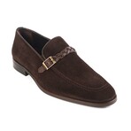 Creola Single Monk Loafers // Dark Brown (US: 7)