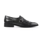 Madrona Wingtip Monkstrap Loafers // Black (US: 8)
