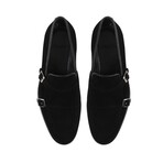 Elmaton Double Monk Loafers // Black (US: 8)