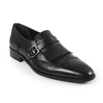Madrona Wingtip Monkstrap Loafers // Black (US: 8)