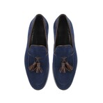 Virginia Tassel Loafers // Navy Blue (US: 7)