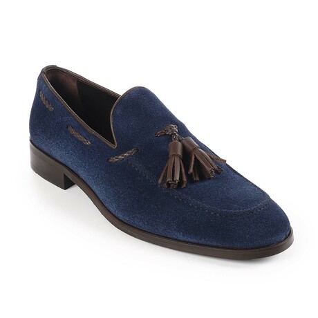 Virginia Tassel Loafers // Navy Blue (US: 7)