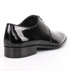 Irving Patent Leather Derby Shoes // Black (US: 7.5)