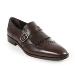 Madrona Wingtip Monkstrap Loafers // Dark Brown (US: 8)
