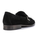 Magenta Monkstrap Dress Shoes // Black (US: 7)