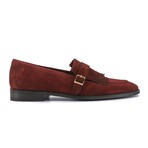 Magenta Monkstrap Dress Shoes // Dark Red (US: 7)