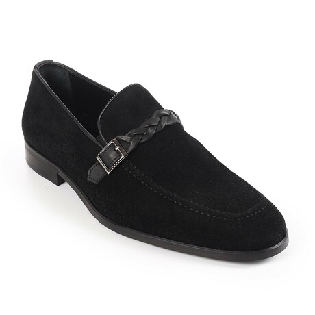 Creola Single Monk Loafers // Black (US: 7)