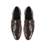 Madrona Wingtip Monkstrap Loafers // Dark Brown (US: 8)