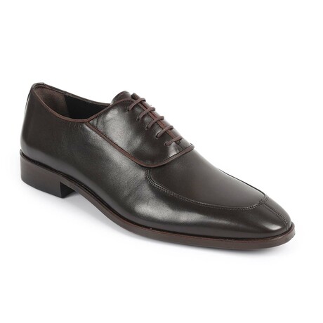 Torino Oxford Dress Shoes // Dark Brown (US: 7)