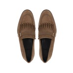 Magenta Monkstrap Dress Shoes // Dark Beige (US: 7)