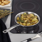 BergHOFF DiNA Helix 18/10 Stainless Steel 8" Fry Pan