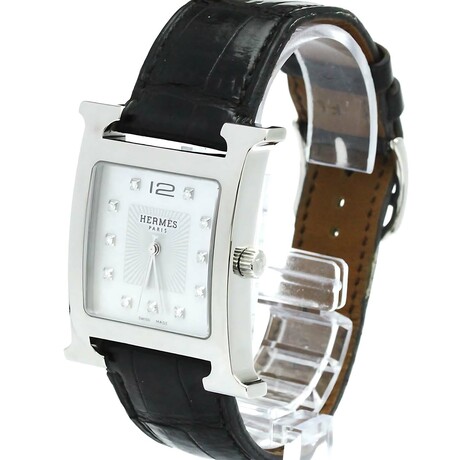 Hermes Heure H Diamond Quartz // H1810 // Pre-Owned