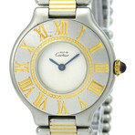 Cartier Ladies Must 21 Gold-Plated Quartz // W10051F4 // Pre-Owned