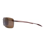 Maui Jim // Men's // H423-26 Pilot // Brown + Brown Polarized