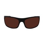 Maui Jim // Men's // H202 2M Square // Black + Brown Polarized