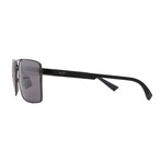 Maui Jim // Men's // MJ0621S-001 Square // Black + Grey Polarized