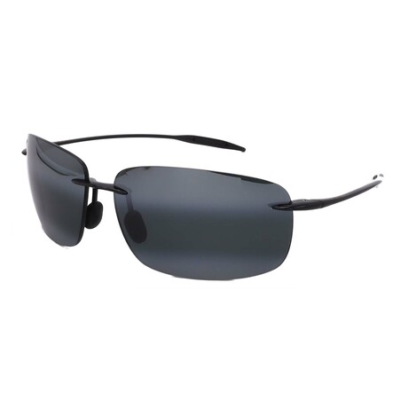 Maui Jim // Men's // 422-02 Pilot // Black + Grey Polarized