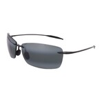 Maui Jim // Men's // 423-02 Pilot // Black + Grey Gradient Polarized