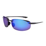 Maui Jim // Men's // B407-11 Pilot // Black + Blue Polarized