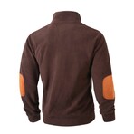 Elbow Patch Sweatshirt // Brown (XS)