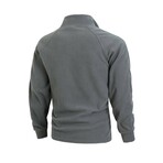 Classic 1/4 Zip Sweatshirt // Dark Gray (S)