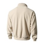 Full Zip Jacket // Beige (S)