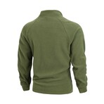 Classic 1/4 Zip Sweatshirt // Military Green (XS)