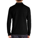 Polo Long Sleeve // Black (S)