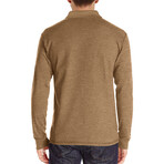 Polo Long Sleeve // Khaki (S)