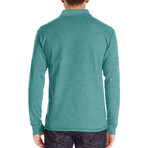 Polo Long Sleeve // Lake blue (XS)