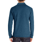 Polo Long Sleeve // Blue (XS)
