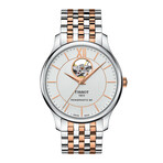 Tissot Unisex Tradition Powermatic 80 Open Heart Automatic // T0639072203801