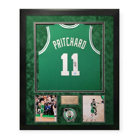 Payton Pritchard // BOS Celtics // Signed Jersey + Framed