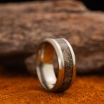 Epoch - Dinosaur Bone Titanium Ring (7.5)