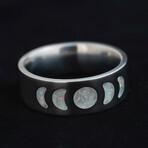 Moon Phase - Frost Titanium Ring (8)
