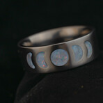 Moon Phase - Frost Titanium Ring (8)