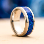 Nereus - Stainless Steel Opal Ring (11.5)