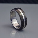 Titan Oracle | Carbon Fiber Titanium Ring (9)