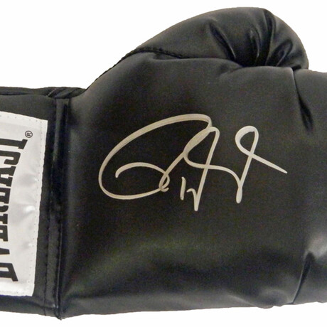 Roy Jones Jr. // Signed Everlast Black Boxing Glove
